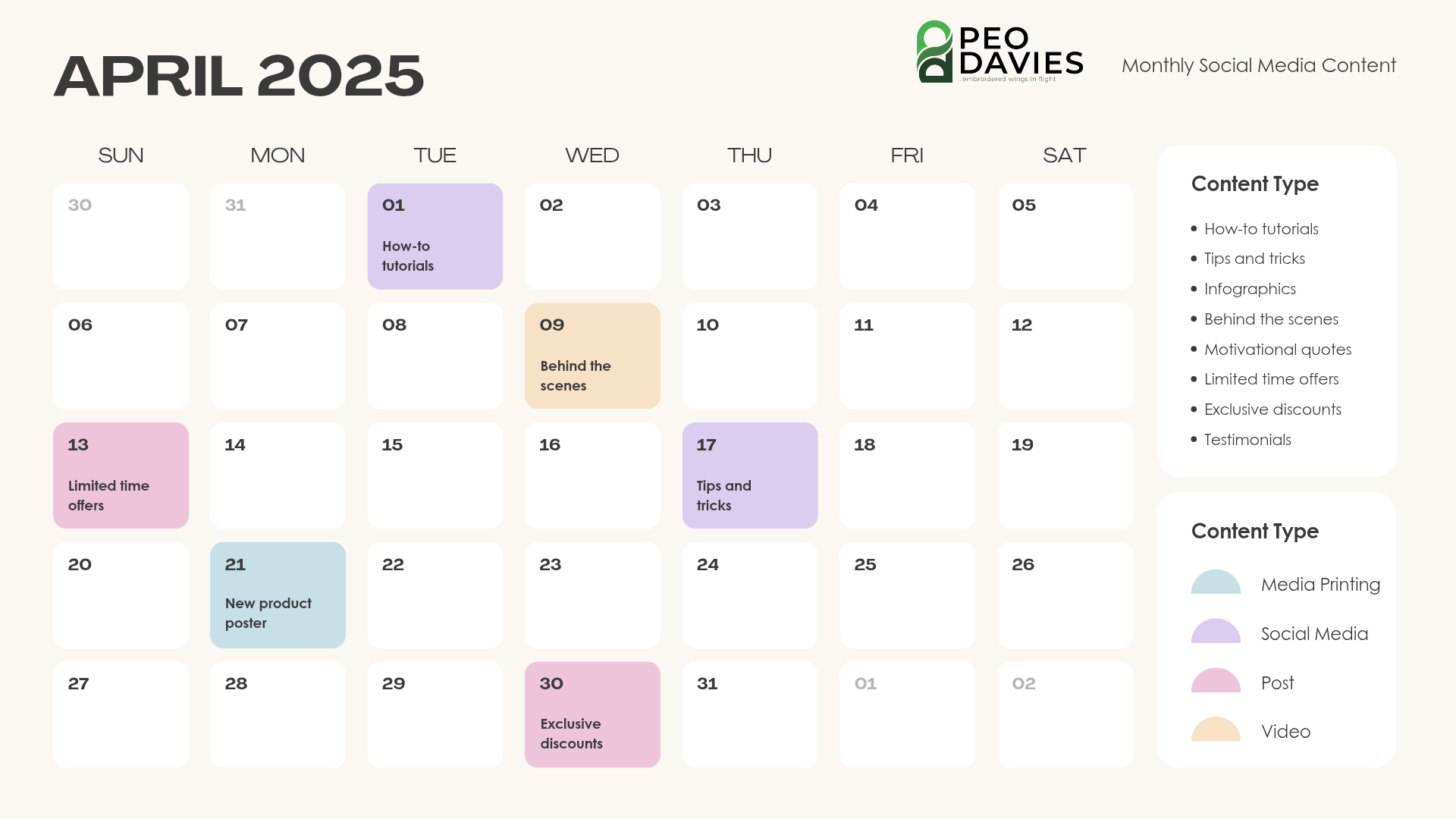 #PRQuote: Have you marked your Annual Calendar?